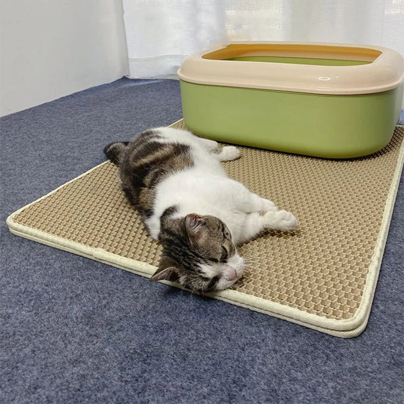 PurrSanctuary™ CleanPaws Litter Mat