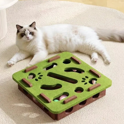 PurrSanctuary™ Cat Puzzle Maze