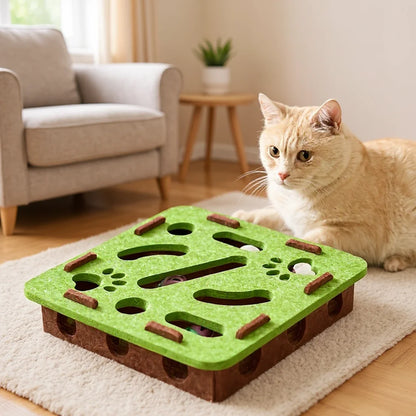PurrSanctuary™ Cat Puzzle Maze