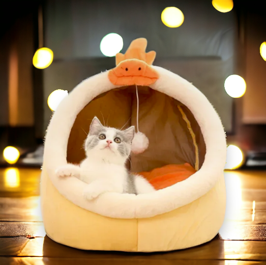 Cat Bed - Gold Chick